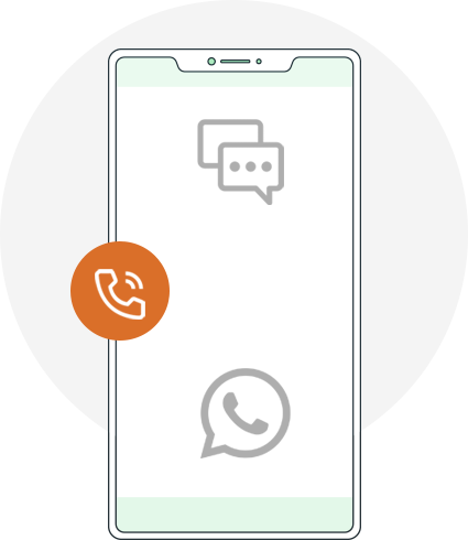 SpringEdge communication platform dashboard showing SMS, Voice and WhatsApp messaging